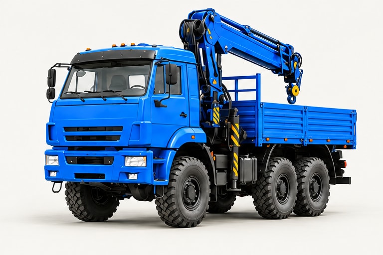 КАМАЗ 43118 — передний ракурс
