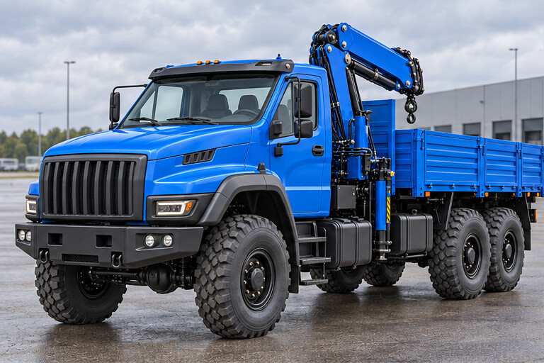 Урал NEXT 4320 — передний ракурс